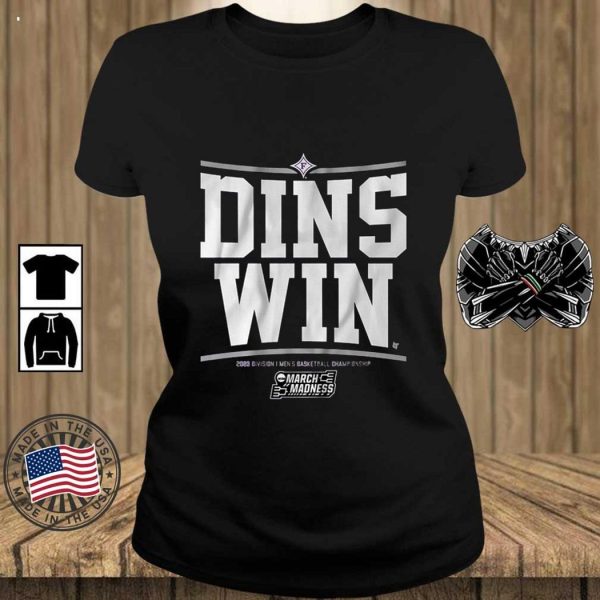 March Madness Dins Win 2023 Division I Men’s Basketball Championship T-Shirt