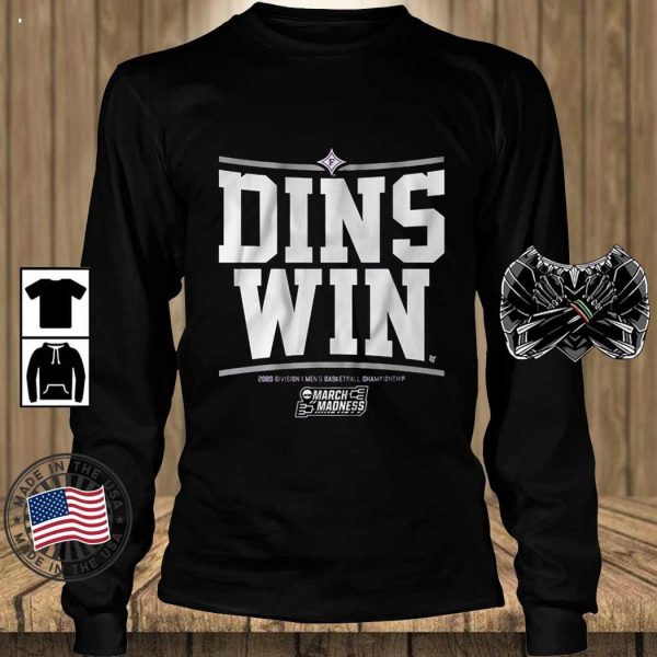 March Madness Dins Win 2023 Division I Men’s Basketball Championship T-Shirt