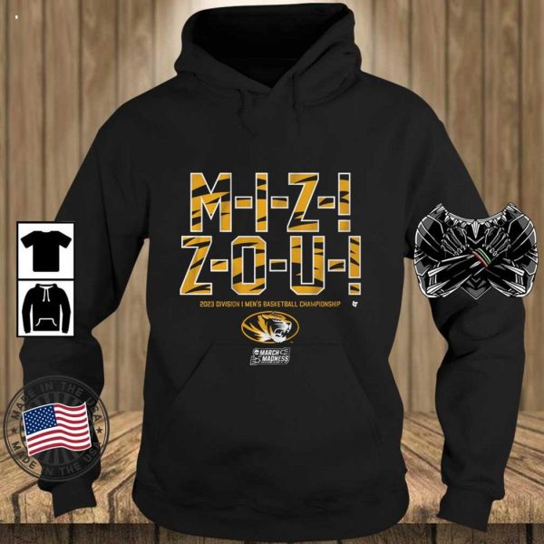 Missouri Tigers Mizzou 2023 Division I Men’s Basketball Championship T-Shirt