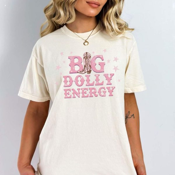 Big Dolly Energy Western Unisex T-Shirt