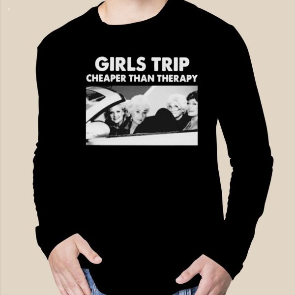 Girls Trip Cheaper Than Therapy Woman Vintage T-Shirt