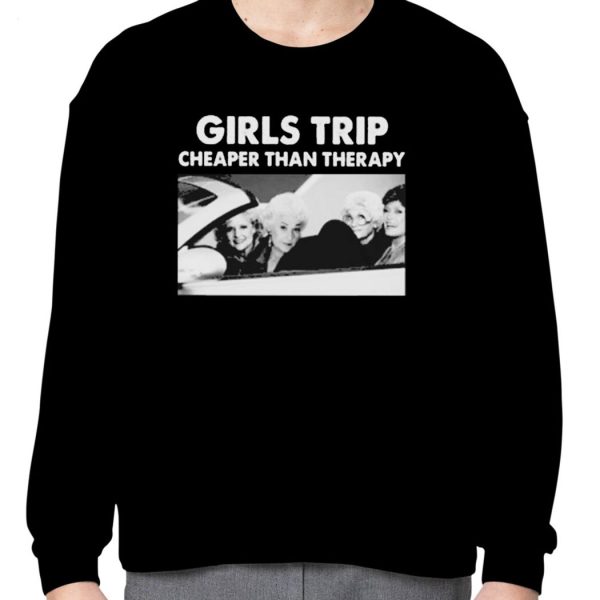 Girls Trip Cheaper Than Therapy Woman Vintage T-Shirt