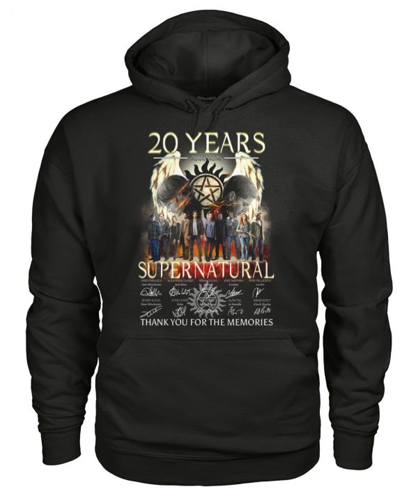 20 Years 2005 – 2025 Super Natural Thank You For The Memories T-Shirt – Limited Edition