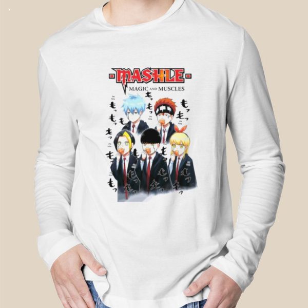 Burnedead And Friends Mashle Magic And Muscles T-Shirt