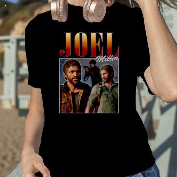 Joel Miller Retro Game Design The Last Of Us T-Shirt