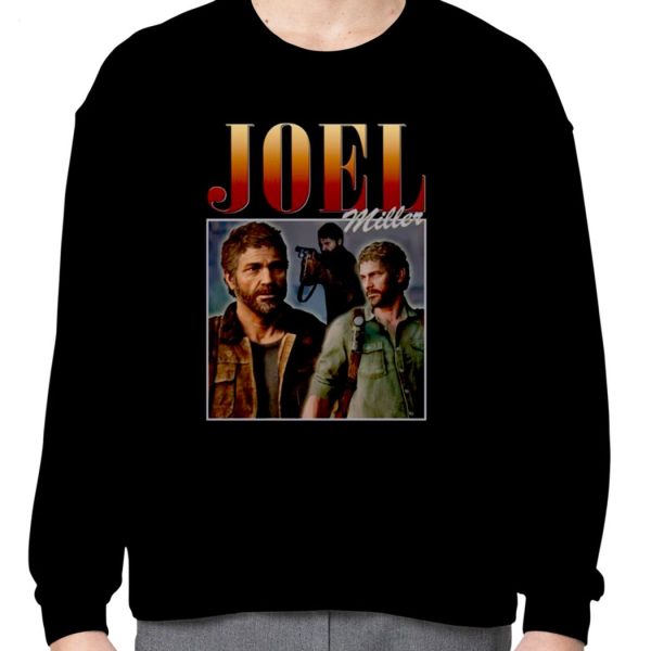 Joel Miller Retro Game Design The Last Of Us T-Shirt