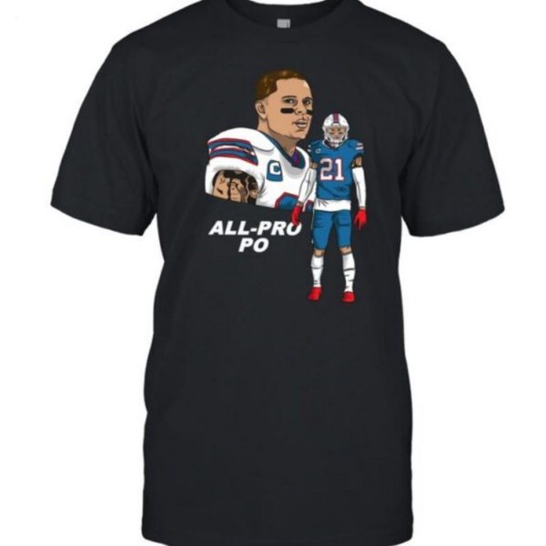 Jordan Poyer Buffalo Bills All Pro Po T-Shirt