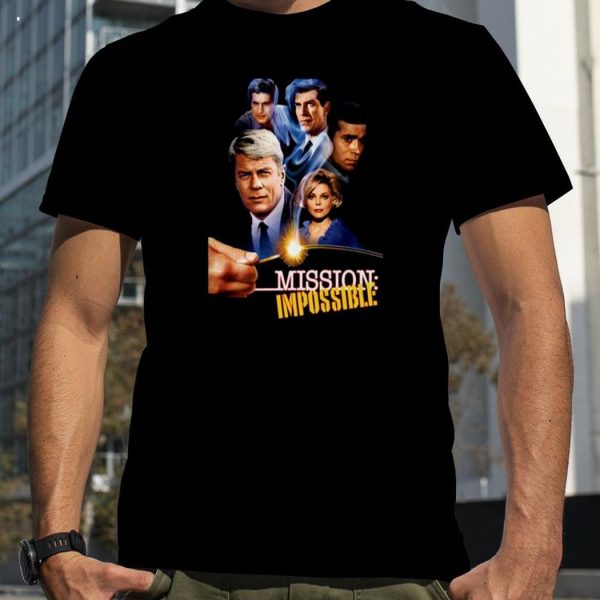 Retro Impossible Mission 60s Cast Tribute T-Shirt