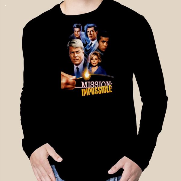 Retro Impossible Mission 60s Cast Tribute T-Shirt