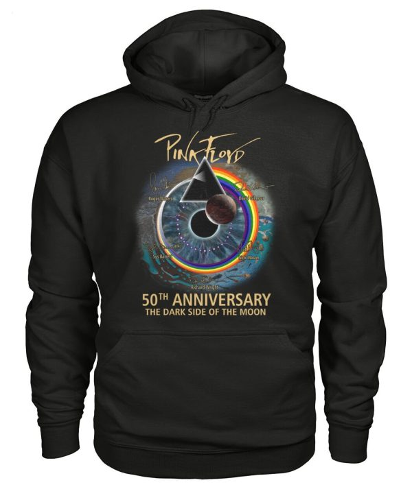 Pink Ployd 50th Anniversary The Dark Side Of The Moon T-Shirt – Limited Edition