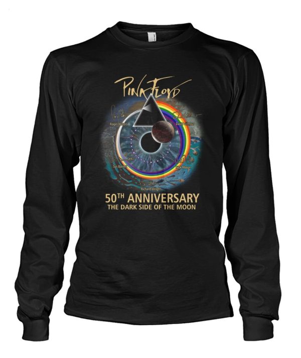 Pink Ployd 50th Anniversary The Dark Side Of The Moon T-Shirt – Limited Edition