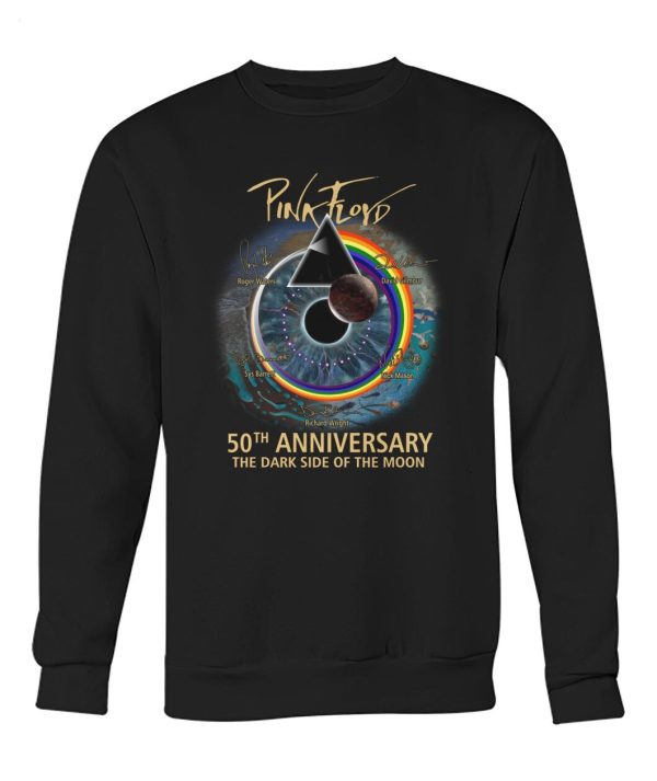 Pink Ployd 50th Anniversary The Dark Side Of The Moon T-Shirt – Limited Edition