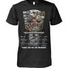 South Sydney Rabbitohs John Sattler 1942 – 2023 Thank You For The Memories T-Shirt – Limited Edition