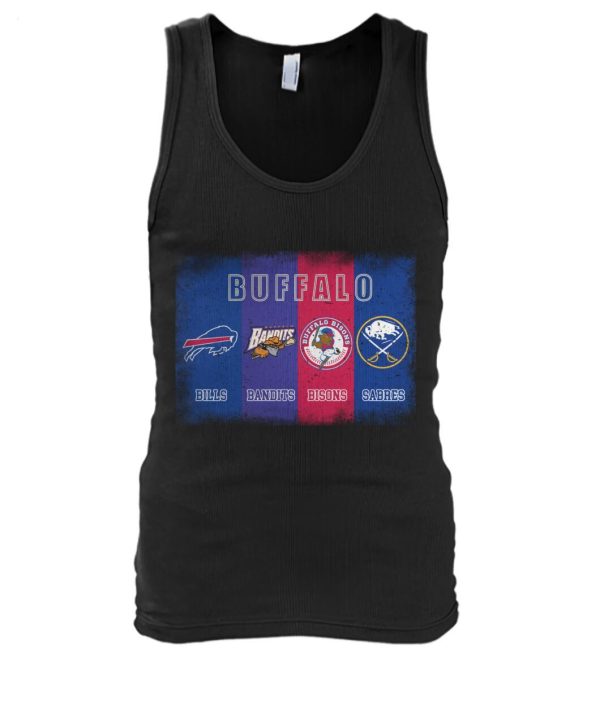 Buffalo Bills And Bandits And Bisons And Sabres T-Shirt – Limited Edition