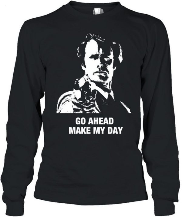 Clint Eastwood Go Ahead Make My Day Unisex T-Shirt – Limited Edition