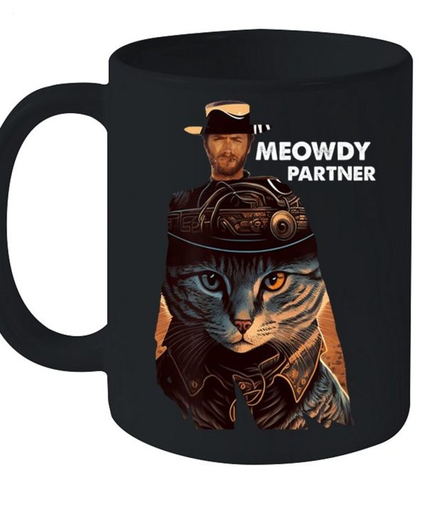 Clint Eastwood Meowdy Partner Unisex T-Shirt – Limited Edition