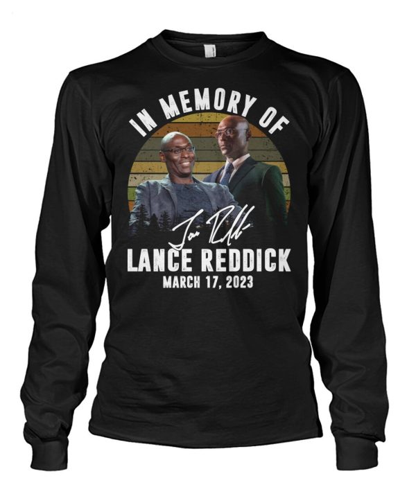 In Memory Of Lance Reddick March 17, 2023 T-Shirt – Limited Edition