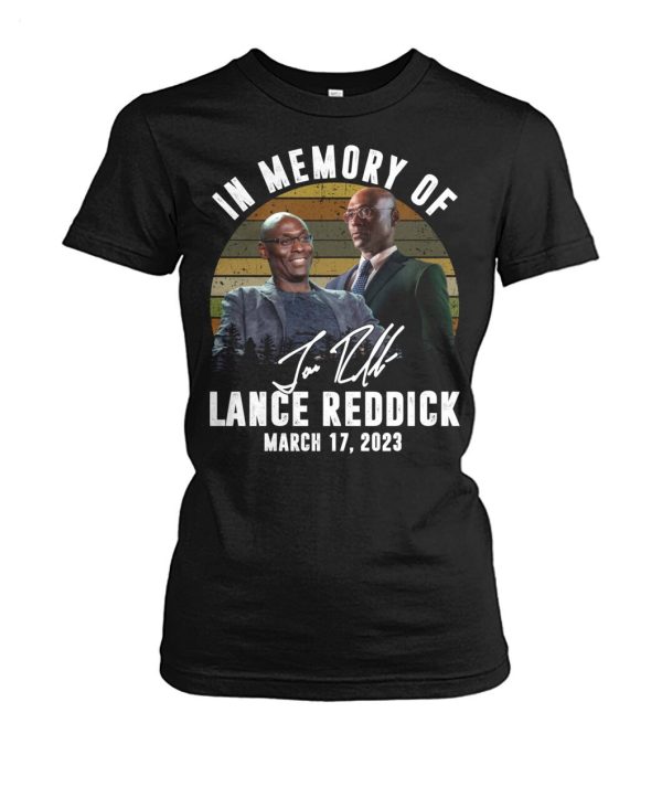 In Memory Of Lance Reddick March 17, 2023 T-Shirt – Limited Edition