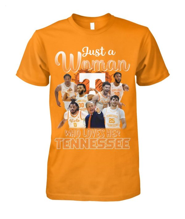 Just A Woman Who Loves Her Tennessee T-Shirt – Limited Edition