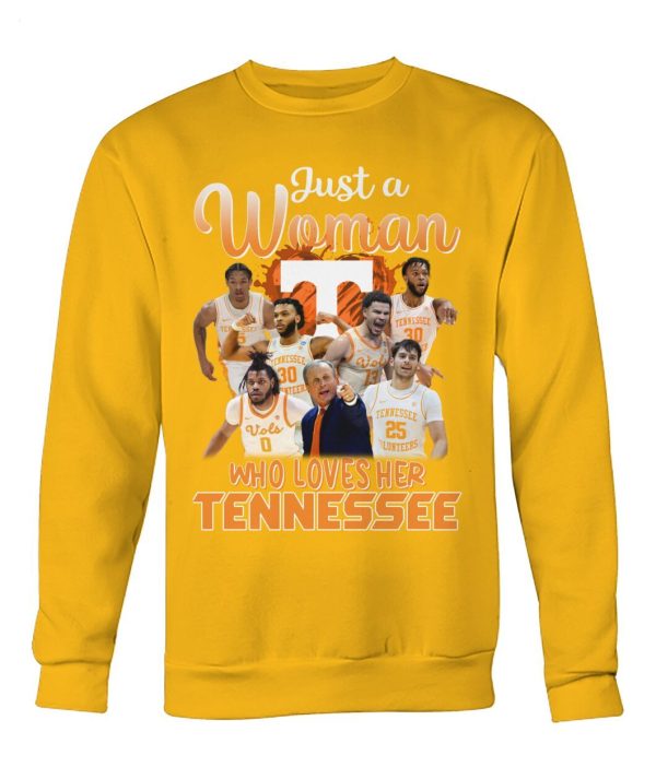 Just A Woman Who Loves Her Tennessee T-Shirt – Limited Edition