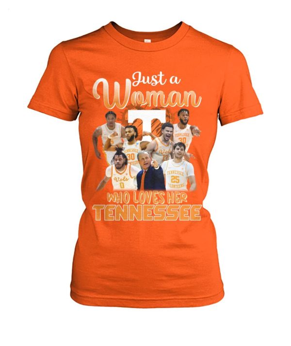 Just A Woman Who Loves Her Tennessee T-Shirt – Limited Edition