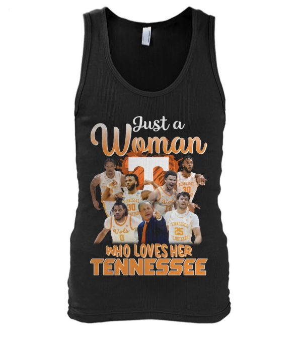 Just A Woman Who Loves Her Tennessee T-Shirt – Limited Edition