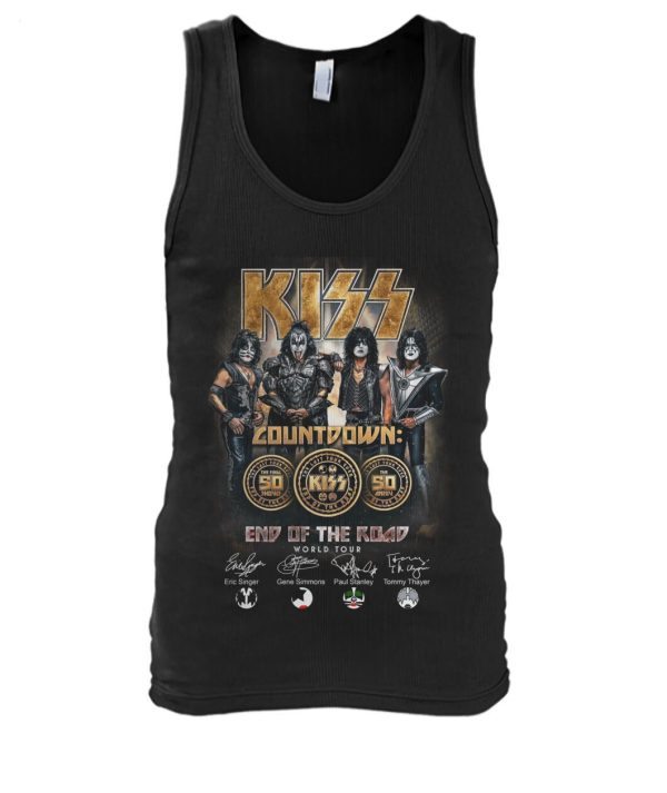 Kiss 2023 Eotr Countdown Shirt, Custom prints store