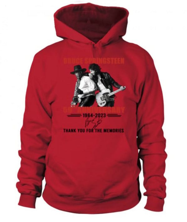 Bruce Springsteen 59th Anniversary 1964 – 2023 Thank You For The Memories T-Shirt – Limited Edition