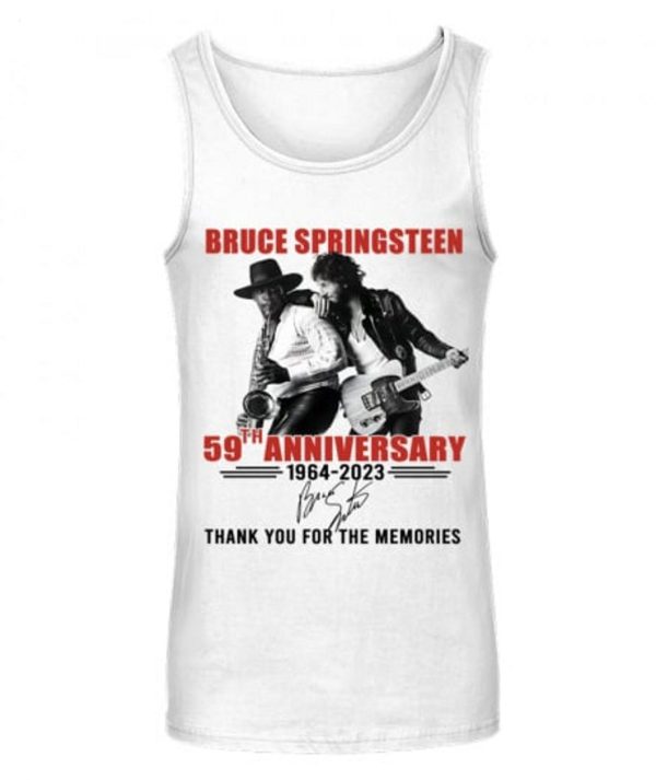 Bruce Springsteen 59th Anniversary 1964 – 2023 Thank You For The Memories T-Shirt – Limited Edition