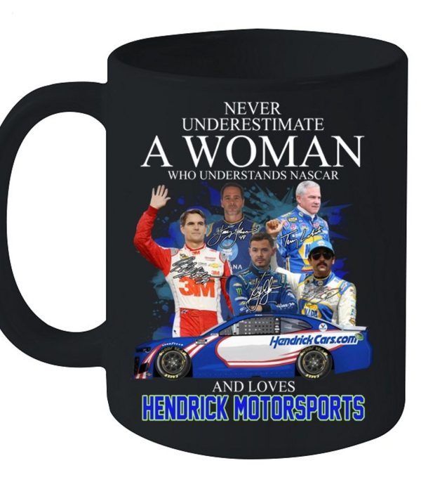 Never Underestimate Who Understands Nascar And Loves Hendrick Motorsports T-Shirt – Limited Edition