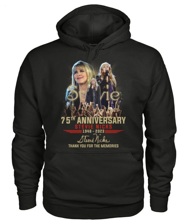 Stevie 75th Anniversary Stevie Nicks 1948 – 2023 Thank You For The Memories T-Shirt – Limited Edition