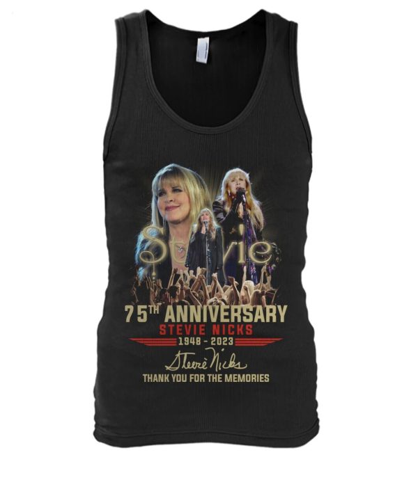 Stevie 75th Anniversary Stevie Nicks 1948 – 2023 Thank You For The Memories T-Shirt – Limited Edition