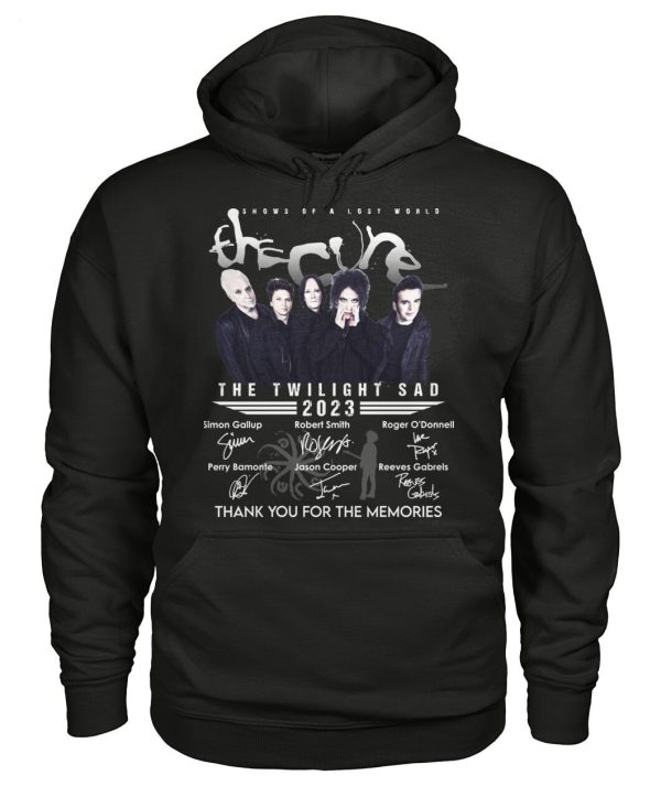 The Cure Announce 2023 Shows Of A Lost World The Twilight Sad Thank You For The Memories T-Shirt – Limited Edition