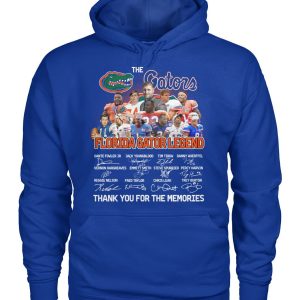 The Gators Florida Gator Legend Thank You For The Memories T-Shirt – Limited Edition