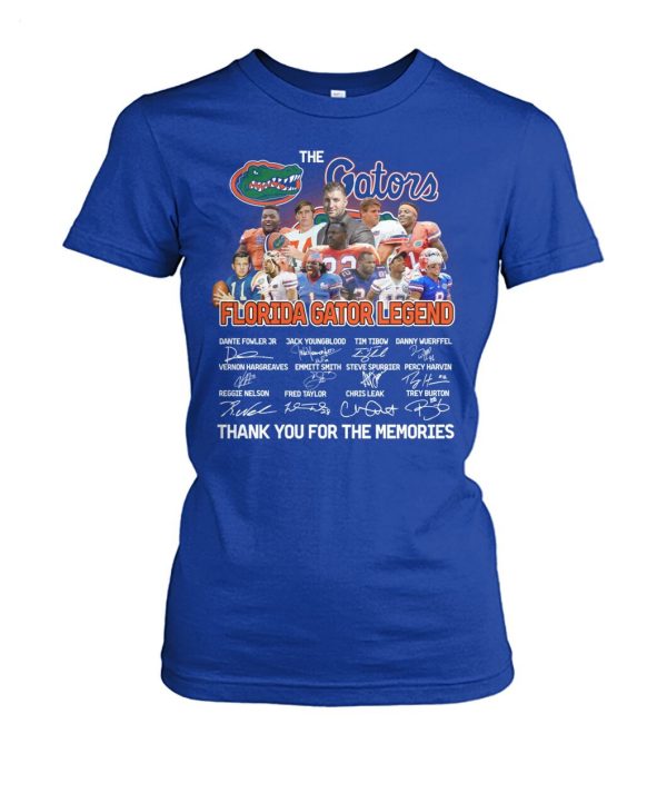 The Gators Florida Gator Legend Thank You For The Memories T-Shirt – Limited Edition