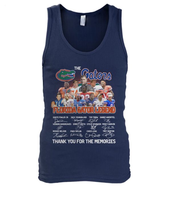 The Gators Florida Gator Legend Thank You For The Memories T-Shirt – Limited Edition