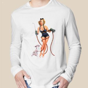 Vintage Sexy Welder Pinup Girl T-Shirt