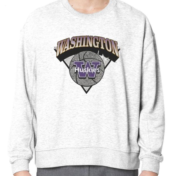 Washington Huskies Ball Out White T-T-Shirt