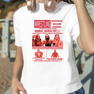 Wrestling Flyer The Human Spider T-Shirt