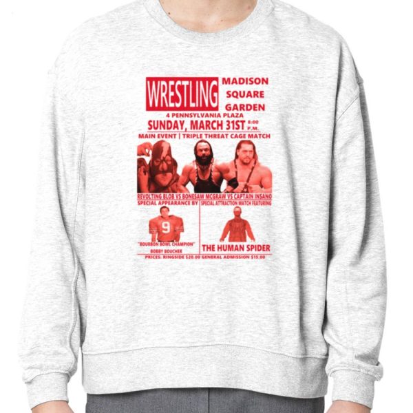 Wrestling Flyer The Human Spider T-Shirt