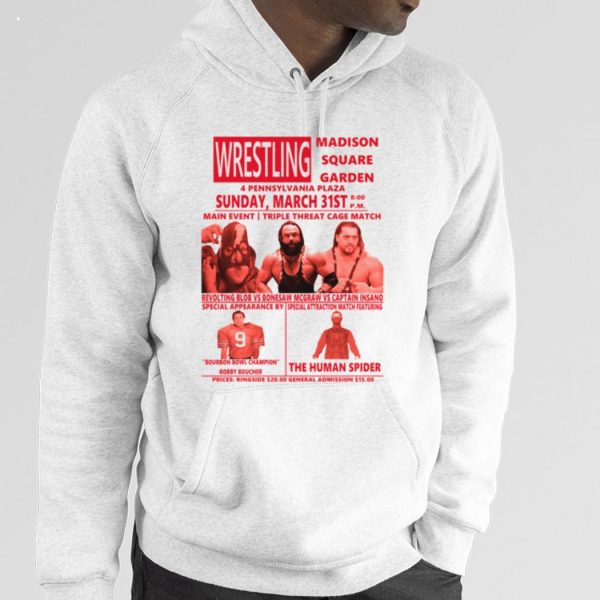 Wrestling Flyer The Human Spider T-Shirt