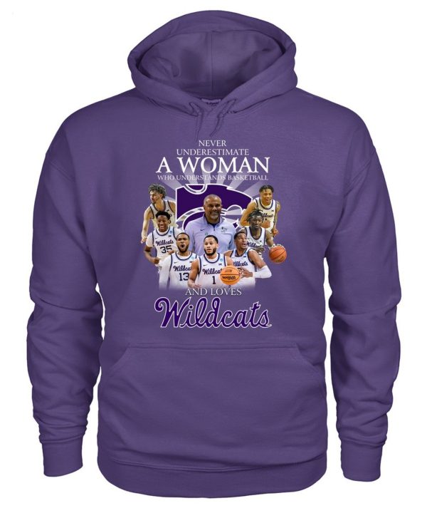 Never Underestimate A Woman Who Understands Basketball And Loves Wildcats T-Shirt – Limited Edition