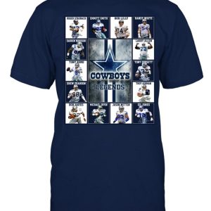 NFL Dallas Cowboys Legends T-Shirt – Limited Edition