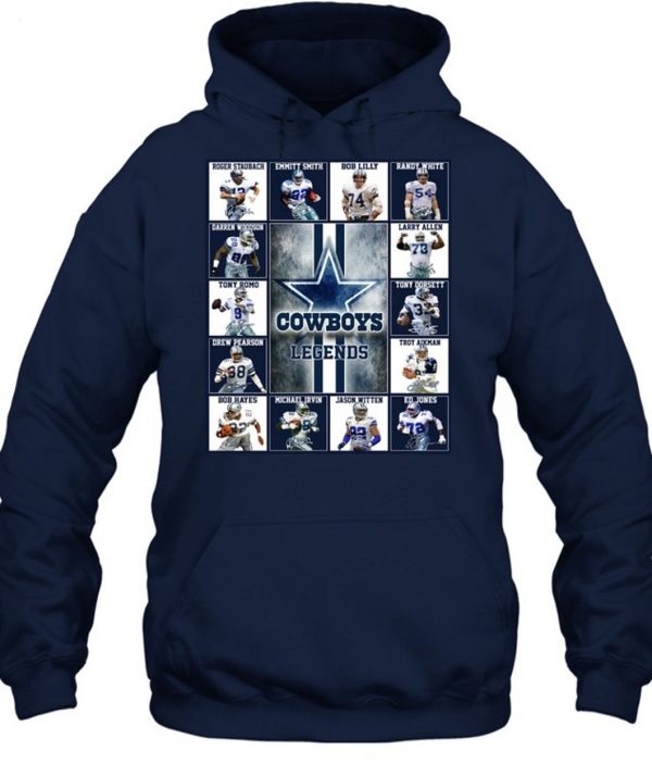 NFL Dallas Cowboys Legends T-Shirt – Limited Edition