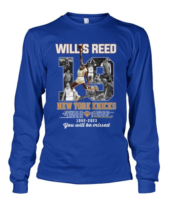 Willis Reed New York Knicks 1942 – 2023 You Will Be Missed T-Shirt – Limited Edition