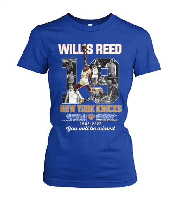 Willis Reed New York Knicks 1942 – 2023 You Will Be Missed T-Shirt – Limited Edition