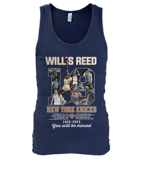 Willis Reed New York Knicks 1942 – 2023 You Will Be Missed T-Shirt – Limited Edition