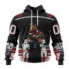 Personalized NHL Anaheim Ducks Special Star Wars Design May The 4th Be With You Hoodie