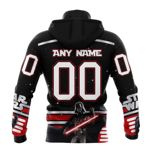 Personalized NHL Calgary Flames Special Star Wars Design May The 4th Be With You Hoodie