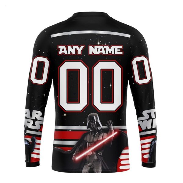 Personalized NHL Calgary Flames Special Star Wars Design May The 4th Be With You Hoodie